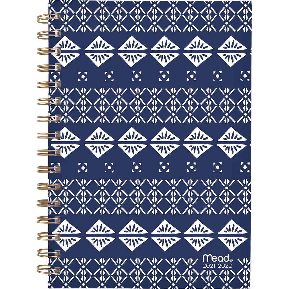 Mead Navy Laguna Small Planner