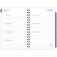 Mead Navy Laguna Small Planner