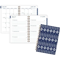 Mead Navy Laguna Small Planner