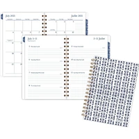 Mead White Laguna Small Planner