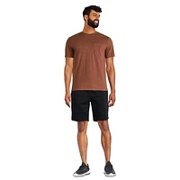 T-shirt avec pochette George pour hommes Tailles P-2XL