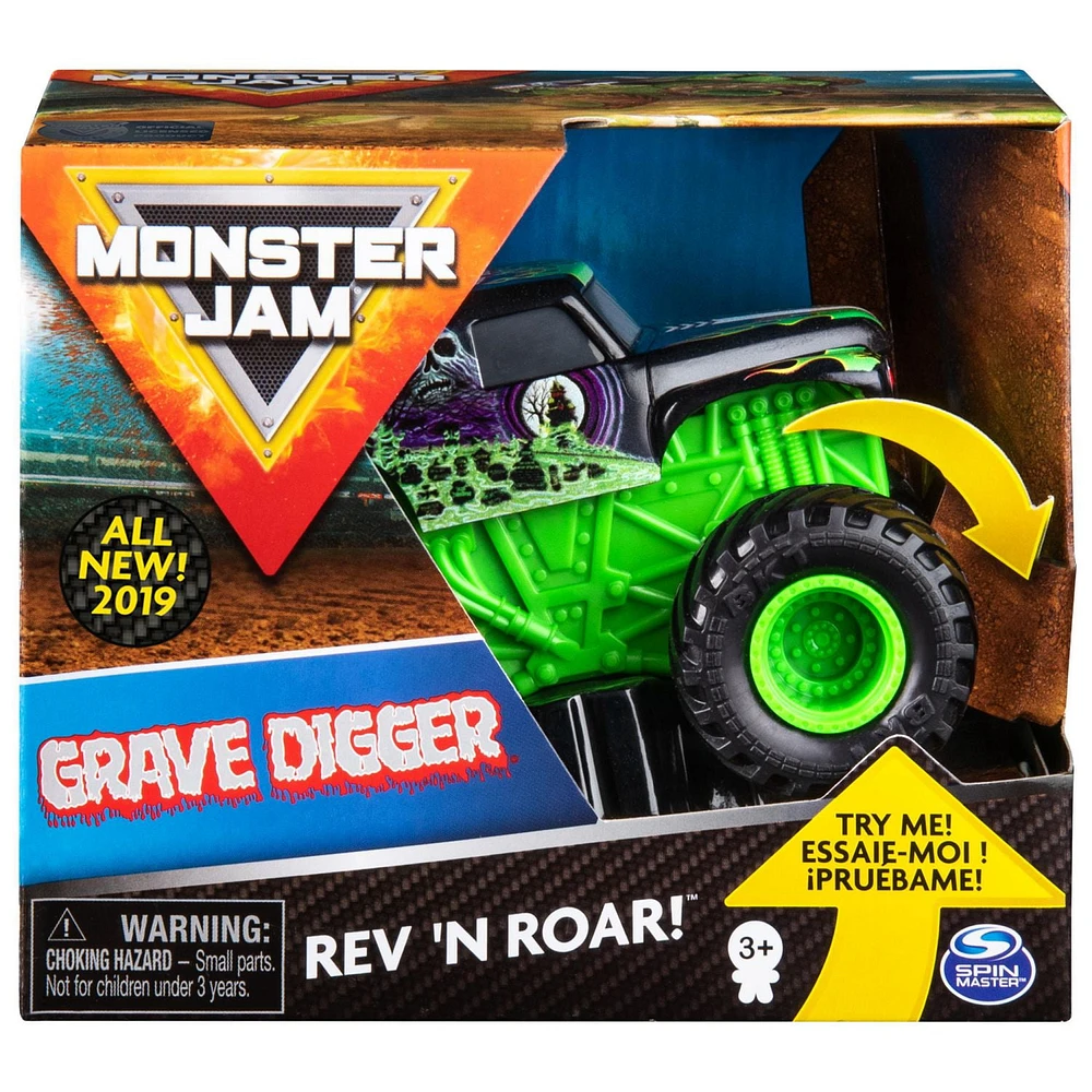 Monster Jam, Official Grave Digger Rev ‘N Roar Monster Truck