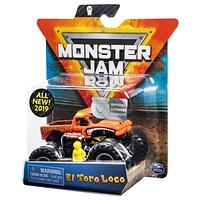 Monster Jam, Official El Toro Loco Monster Truck,Die-Cast Vehicle, Crazy Creatures Series, 1:64 Scale