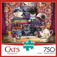 Buffalo Games Le puzzle Cats Series Storytime Cats en 750 pièces