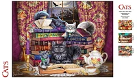 Buffalo Games Le puzzle Cats Series Storytime Cats en 750 pièces