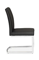 Topline Home Furnishings Black Universal DIning Chair