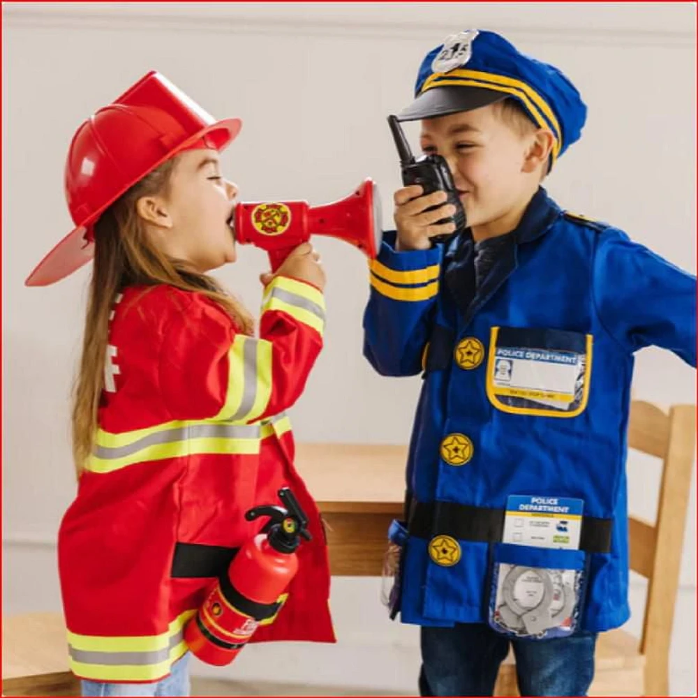 Melissa & Doug Police Officer Role Play Costume Set