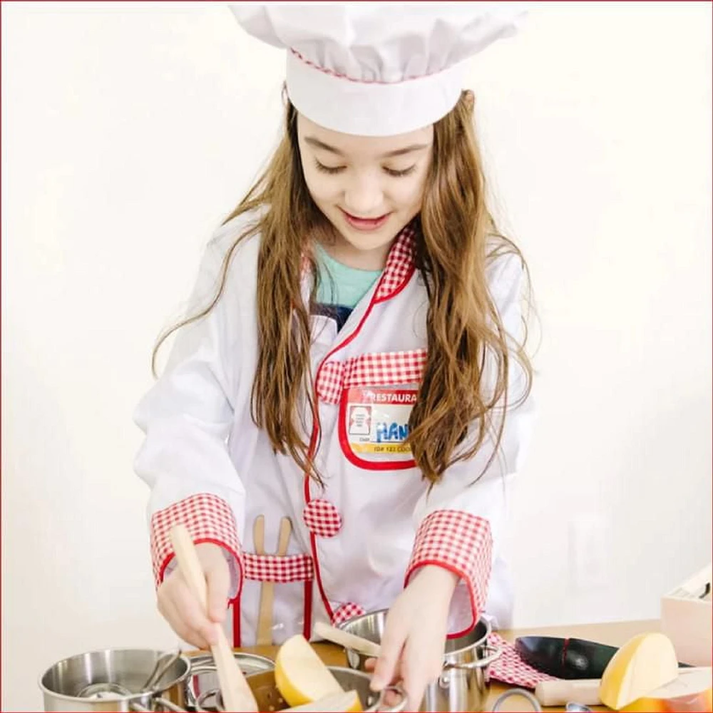 Melissa & Doug Chef Role Play Costume set