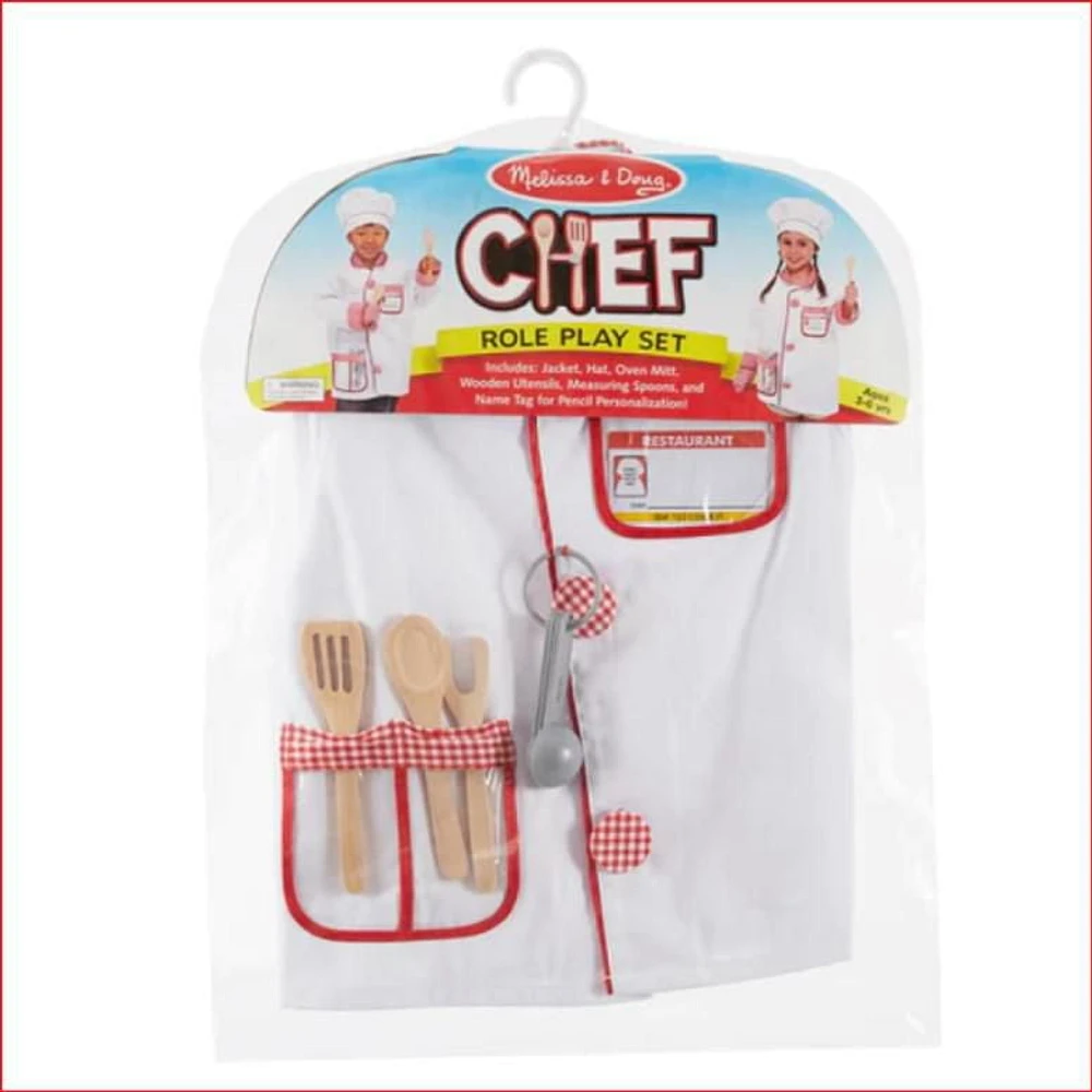 Melissa & Doug Chef Role Play Costume set