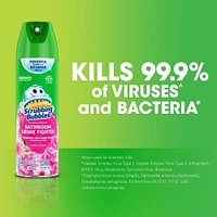 Scrubbing Bubbles® Bathroom Cleaner and Disinfectant, Kills Germs on Tubs, Shower Walls and More, Floral Fusion Scent, 623g, 623g, Fusion Floral Scent