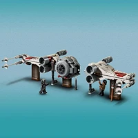 LEGO Star Wars TIE Fighter & X-Wing Mash-up Building Toy, Star Wars Gift for Kids with 2 Starfighters, 75393