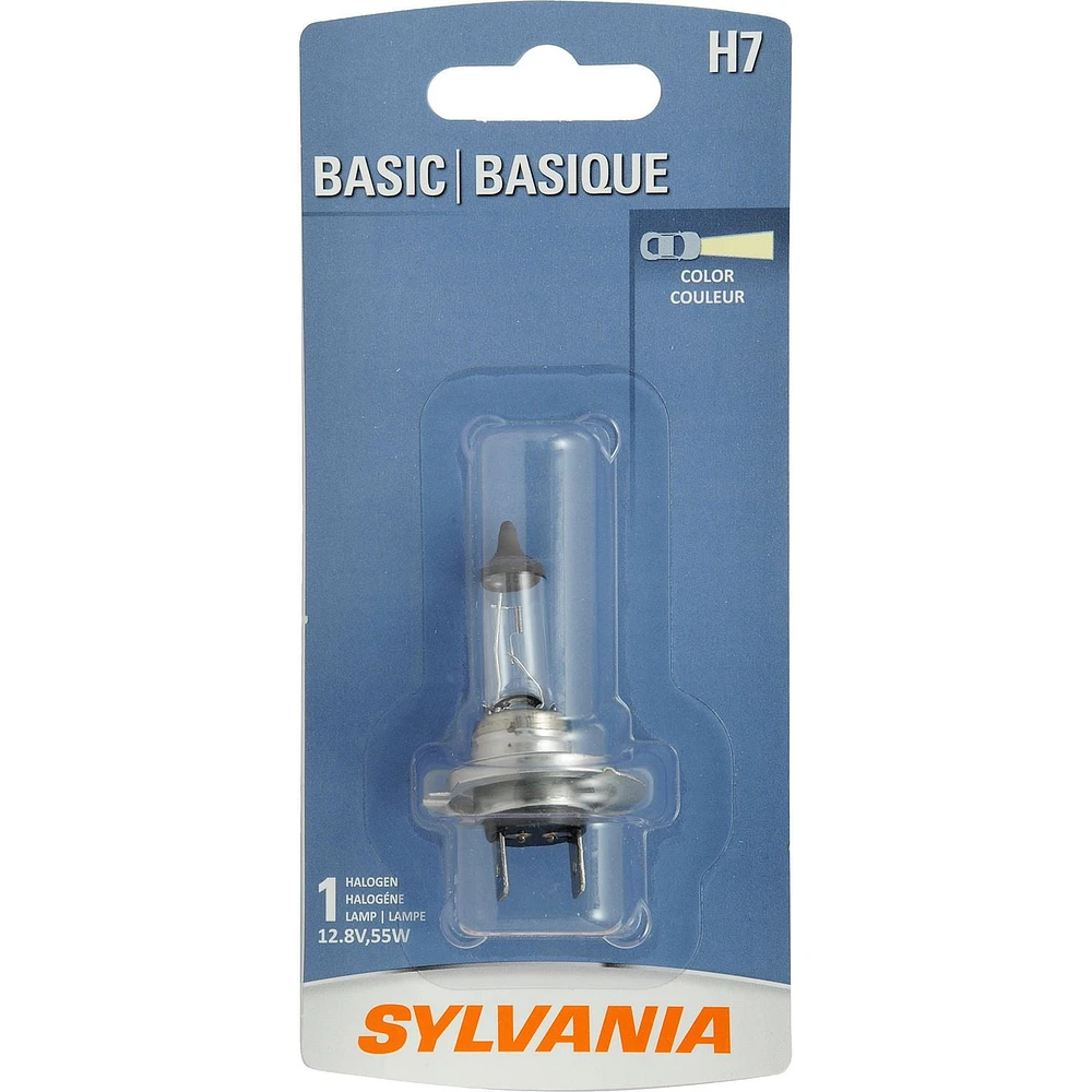 SYLVANIA H7 Basic Halogen Headlight, Pack of 1