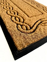 Extra Large Non-Slip Rubber Coir Door Mat – 24 Inch x 36 Inch, Perfect for Outdoor/Indoor Entryways