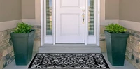 Extra Large Non-Slip Rubber Coir Door Mat – 24 Inch x 36 Inch, Ideal for Outdoor and Indoor Use