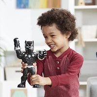 Playskool Heroes Marvel Super Hero Adventures Mega Mighties Black Panther Collectible 10-Inch Action Figure