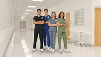 Hanes Comfort Fit Unisex Scrub - Top