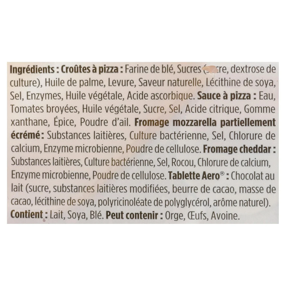 Trousse-repas pizza aux deux fromages Lunchmate 120 g