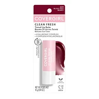 COVERGIRL Clean Fresh Tinted Lip Balm, Formulated with Hyaluronic Acid for 24HR Hydration, 100% Vegan & Cruelty-Free, Vegan lip balm