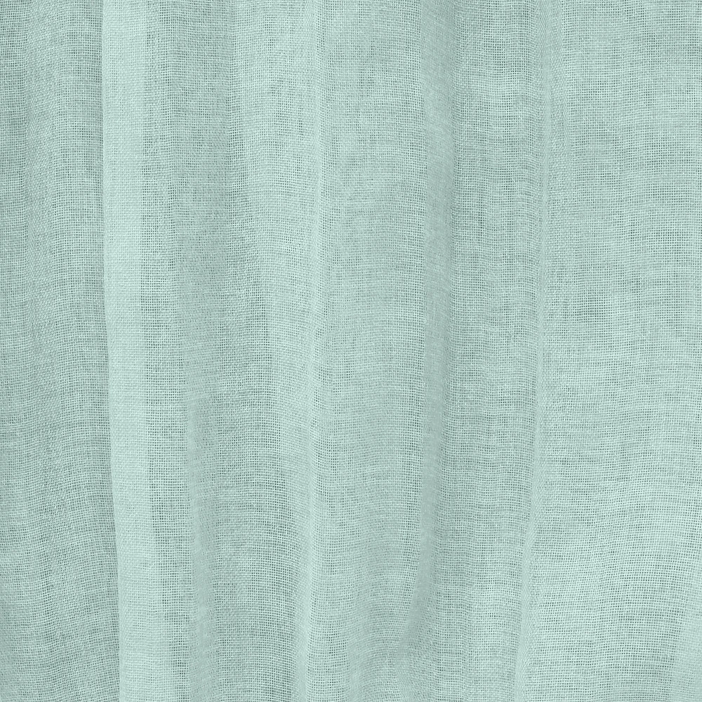 Loft Living Peoria Sheer Dual Header Single Curtain Panel 52 x in Pale Thyme