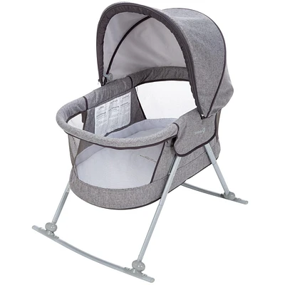 Safety 1st Nap and Go Rocking Bassinet with travel bag