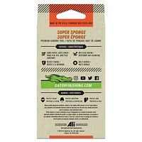 GATOR Premium Super Sanding Sponge, 120 Grit, 3 x 5 x 1