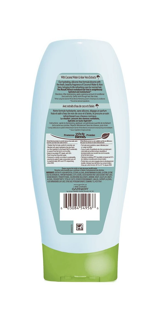 Whole Blends Coconut Water & Aloe Vera Conditioner, 650 mL