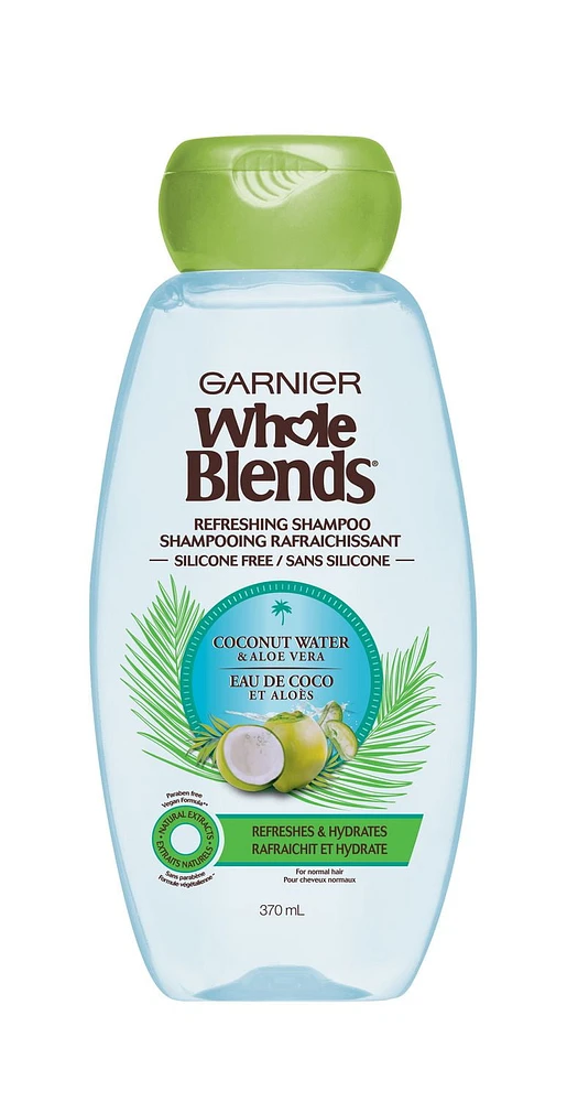 Whole Blends Coconut Water & Aloe Vera Shampoo, 370 mL