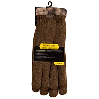 Realtree APX Men's Ragg-Wool Gloves, Sizes M - L/XL