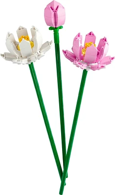 LEGO LEL Flowers Fleurs de lotus 40647 Ensemble de construction (220 pièces) Comprend 220 pièces, 8+ ans