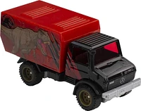 Hot Wheels Pop Culture Premium Jurassic World Mercedes-Benz Unimog U 1300 1:64 Scale Vehicle for Kids & Collectors