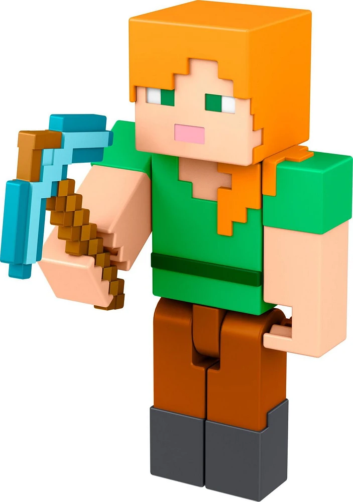 Minecraft Toys 3.25-inch Alex Action Figure Collection