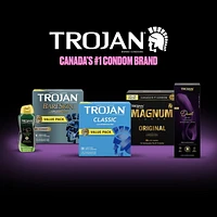 Trojan Sensitivity Ultra Mince condoms lubrifiés 34 condoms lubrifiés en latex
