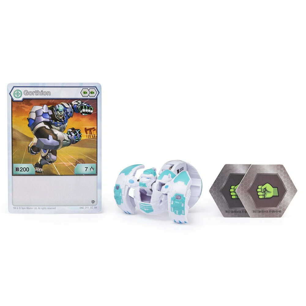 Bakugan, Gorthion, 2-inch Tall Collectible Transforming Creature, for Ages 6 and Up