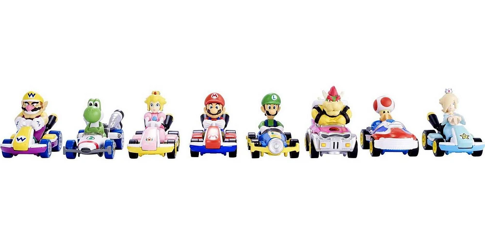 Hot Wheels Mario Kart Luigi 1:64 Scale Die-Cast Replica Vehicles For Kids Ages 3+ Years