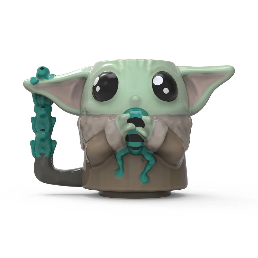 Zak Designs Baby Yoda Sculpted Mug