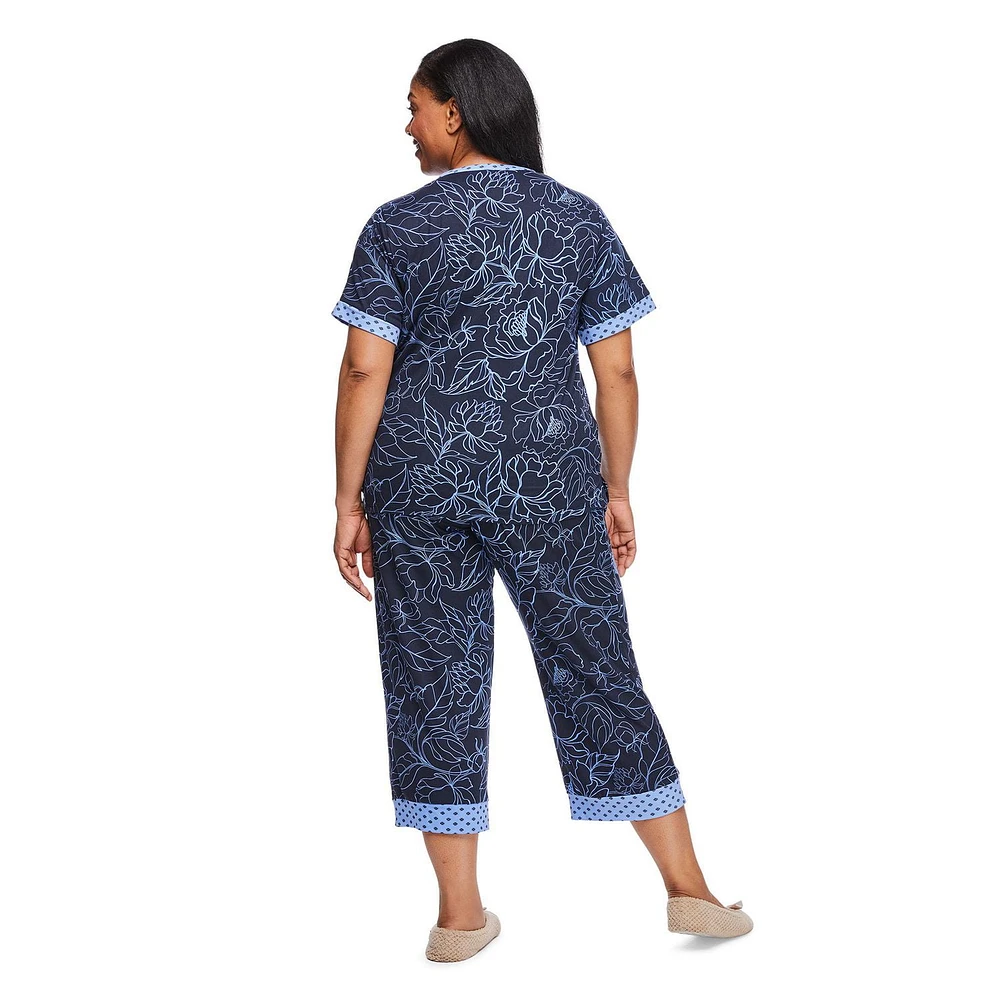 Iyla Women's Plus Pajama 2-Piece Set