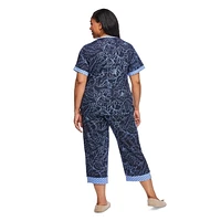 Iyla Women's Plus Pajama 2-Piece Set