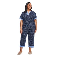 Iyla Women's Plus Pajama 2-Piece Set