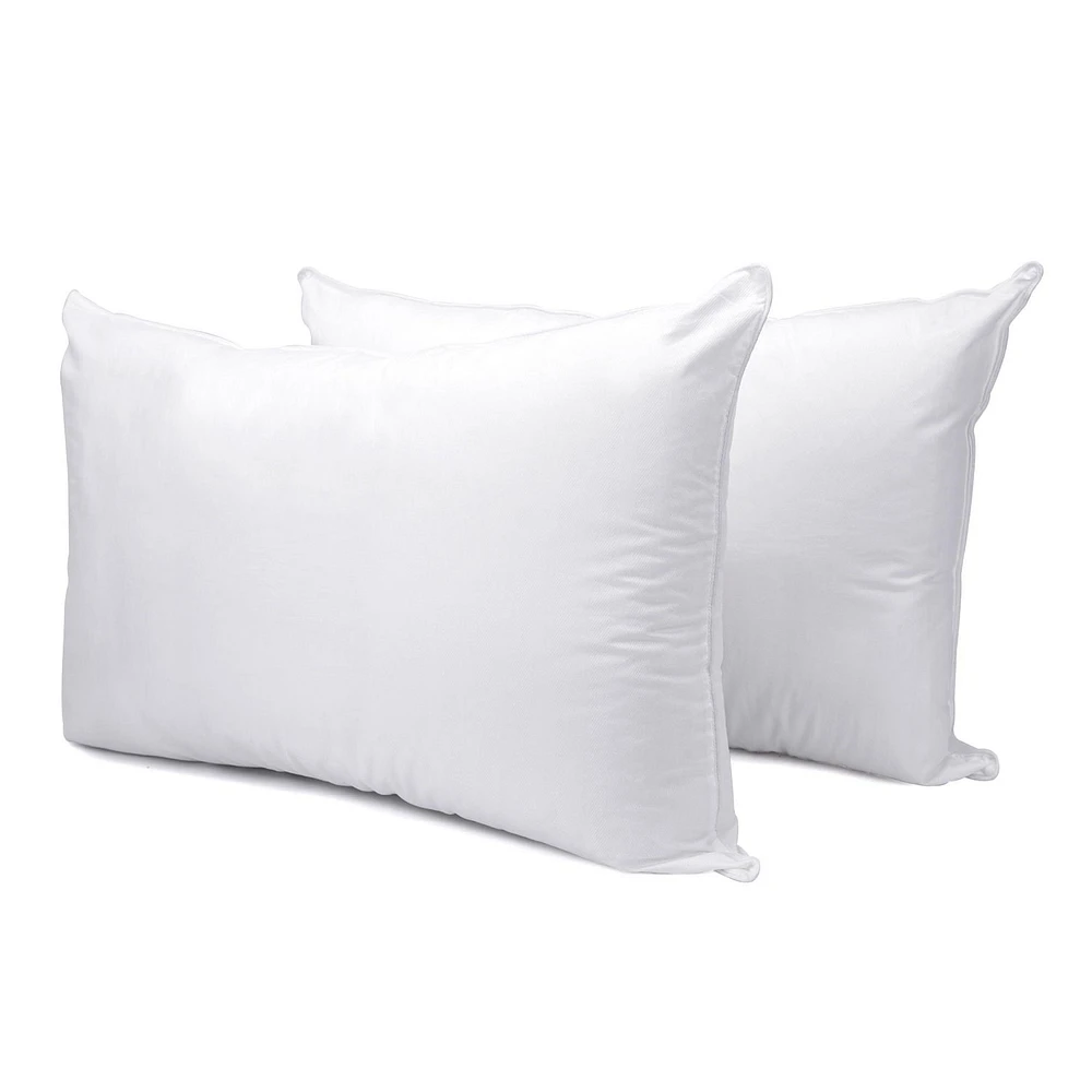 Supreme 2Pack Cotton and Polyester Pillow King