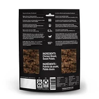 PureSnacks Sweet Potato & Chicken Jerky Dog Treats, 601g