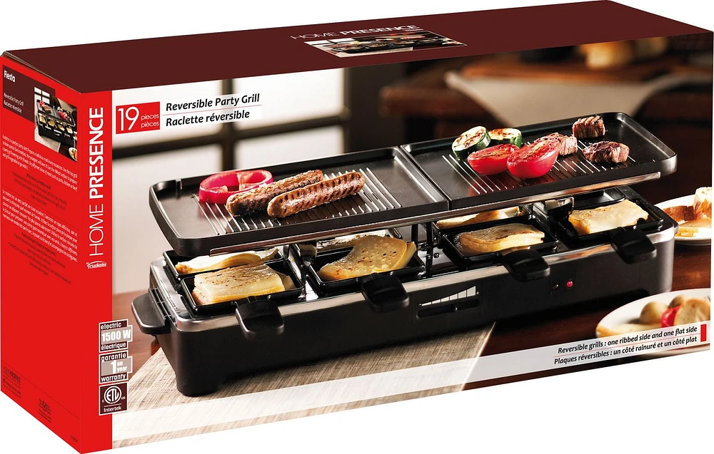 Trudeau Maison Fiesta Reversible Party Grill Set