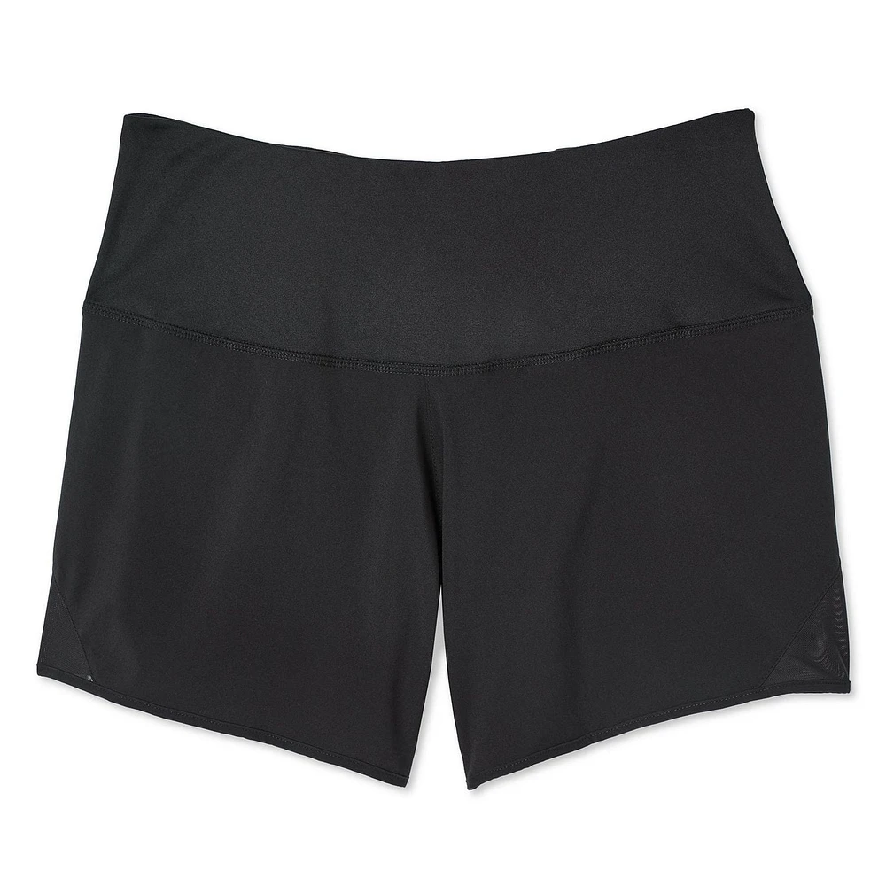 Short taille haute Athletic Works pour femmes Tailles TP–TTG
