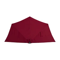 CorLiving 8.5Ft UV Resistant Half Umbrella