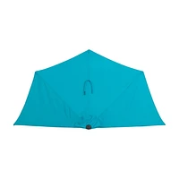 Demi-parasol CorLiving de 8,5 pi résistant aux UV