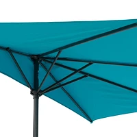 Demi-parasol CorLiving de 8,5 pi résistant aux UV