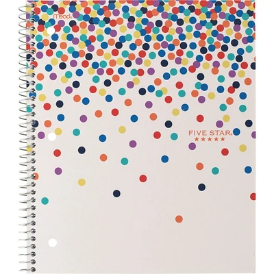 Five Star 3-Subject Preppy Day Notebook