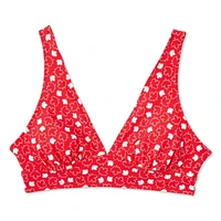 George Women's Triangle Swim Top, Sizes XS-XXL