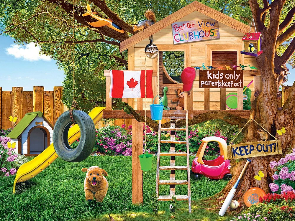 Kodak 550 Piece Puzzle - Better View Treehouse