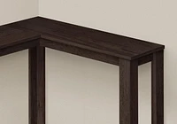 Monarch Specialties Accent Table, Console, Entryway, Narrow, Corner, Living Room, Bedroom, Laminate, Brown, Contemporary, Modern