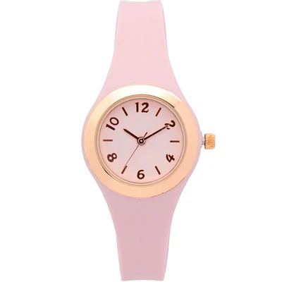 Montre George à affichage femme avec bracelet blush